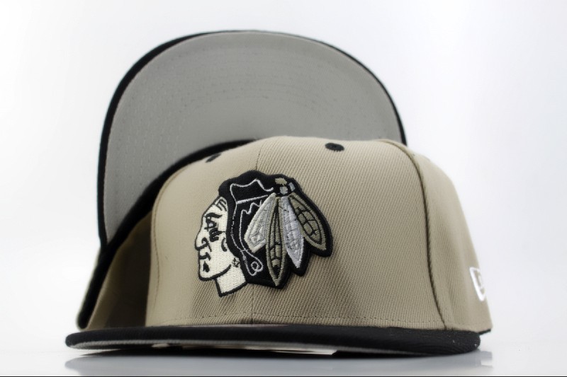 Chicago Blackhawks Grey Snapback Hat QH
